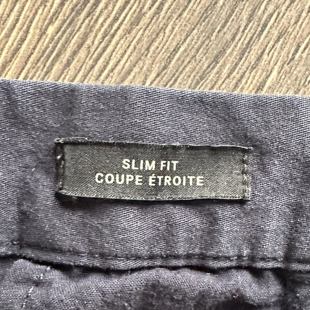 H&M Men's Dark Blue Chinos - Picture 6 of 10